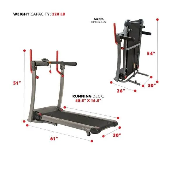 Incline Treadmill with Bluetooth Speakers And USB Charging Function
