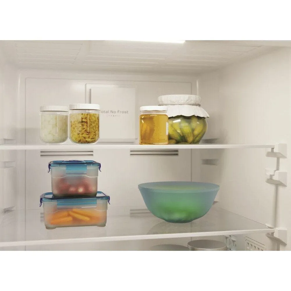 Indesit INFC850TI1WAQUA1 50-50 Frost Free Fridge Freezer White 322 litre capacity
