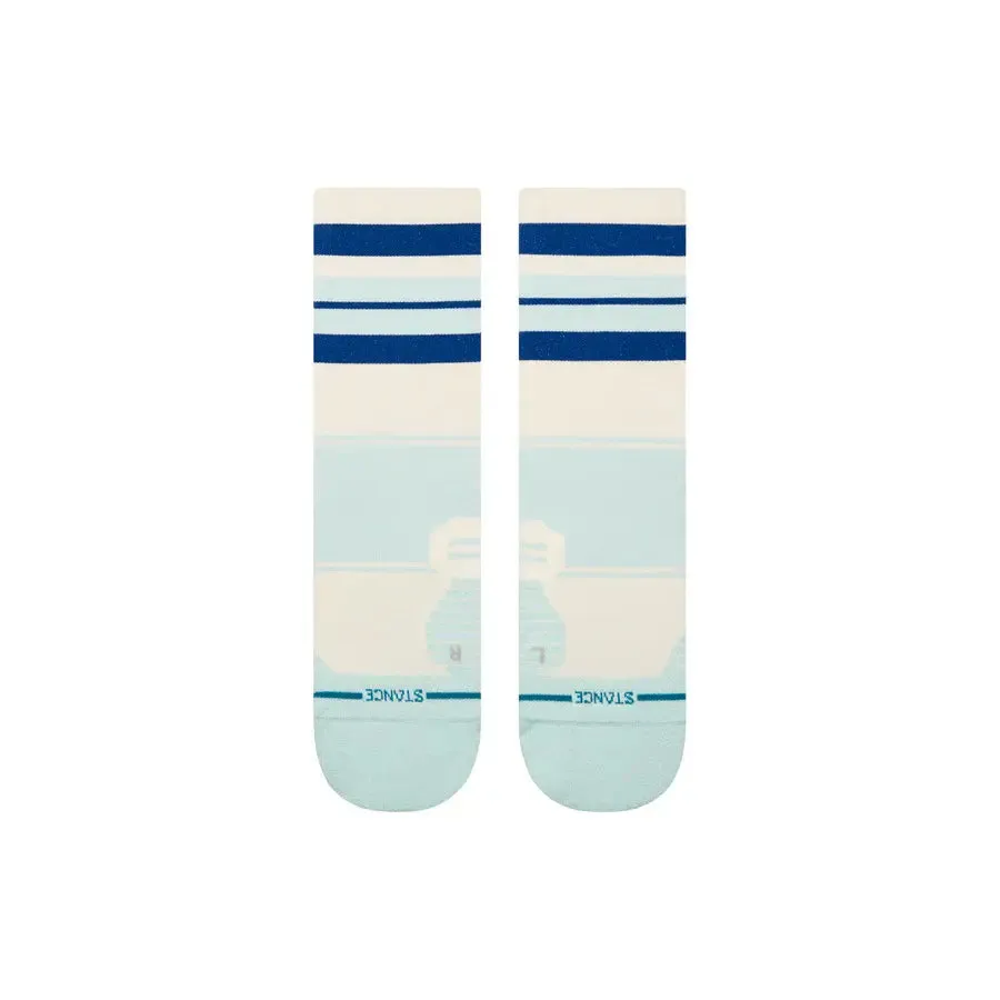 Instance Mens Light Blue Pixar Frozone Crew Socks