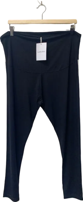 Isabella Oliver Black Willow Ecovero Maternity Leggings Size 5 UK 16-18