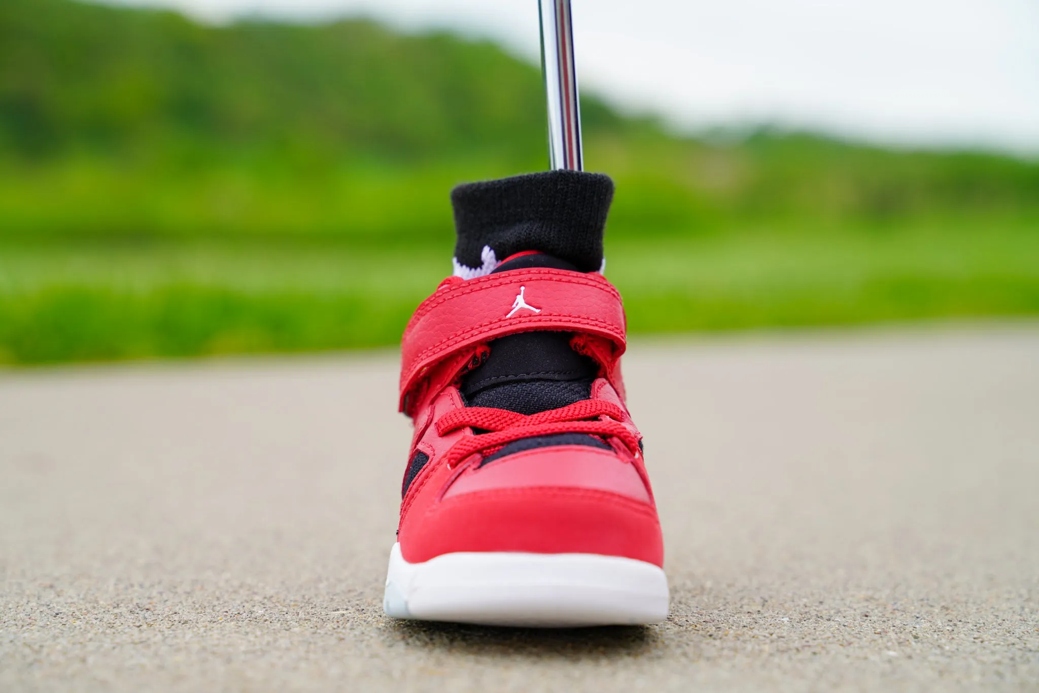 Jordan Flightclub '91 [GYM RED] Standing Sneaker Putter Cover