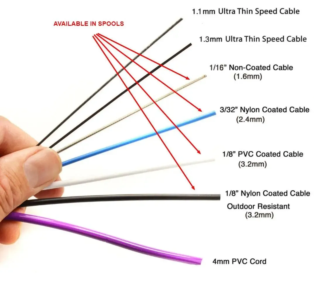 Jump Rope Speed Cable - 100ft Spool