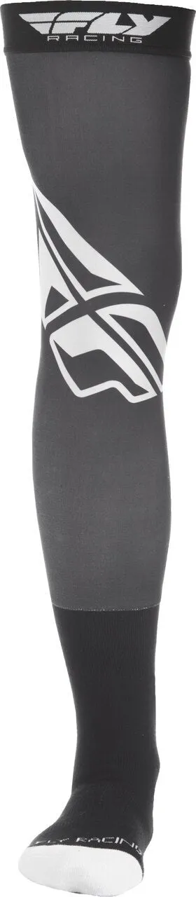 Knee Brace Socks - Black/White