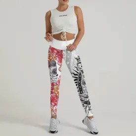 La Santa Muerte Leggings