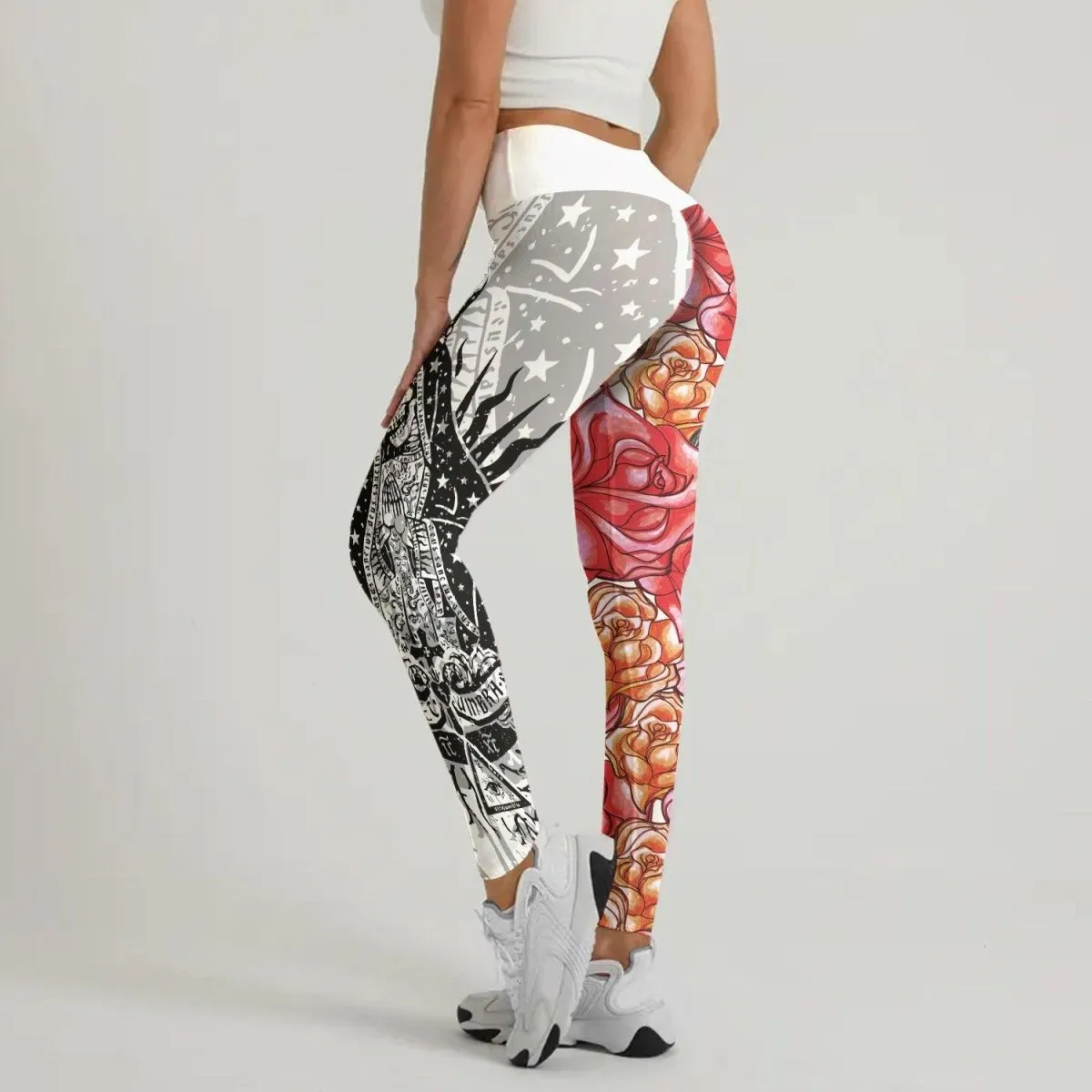 La Santa Muerte Leggings