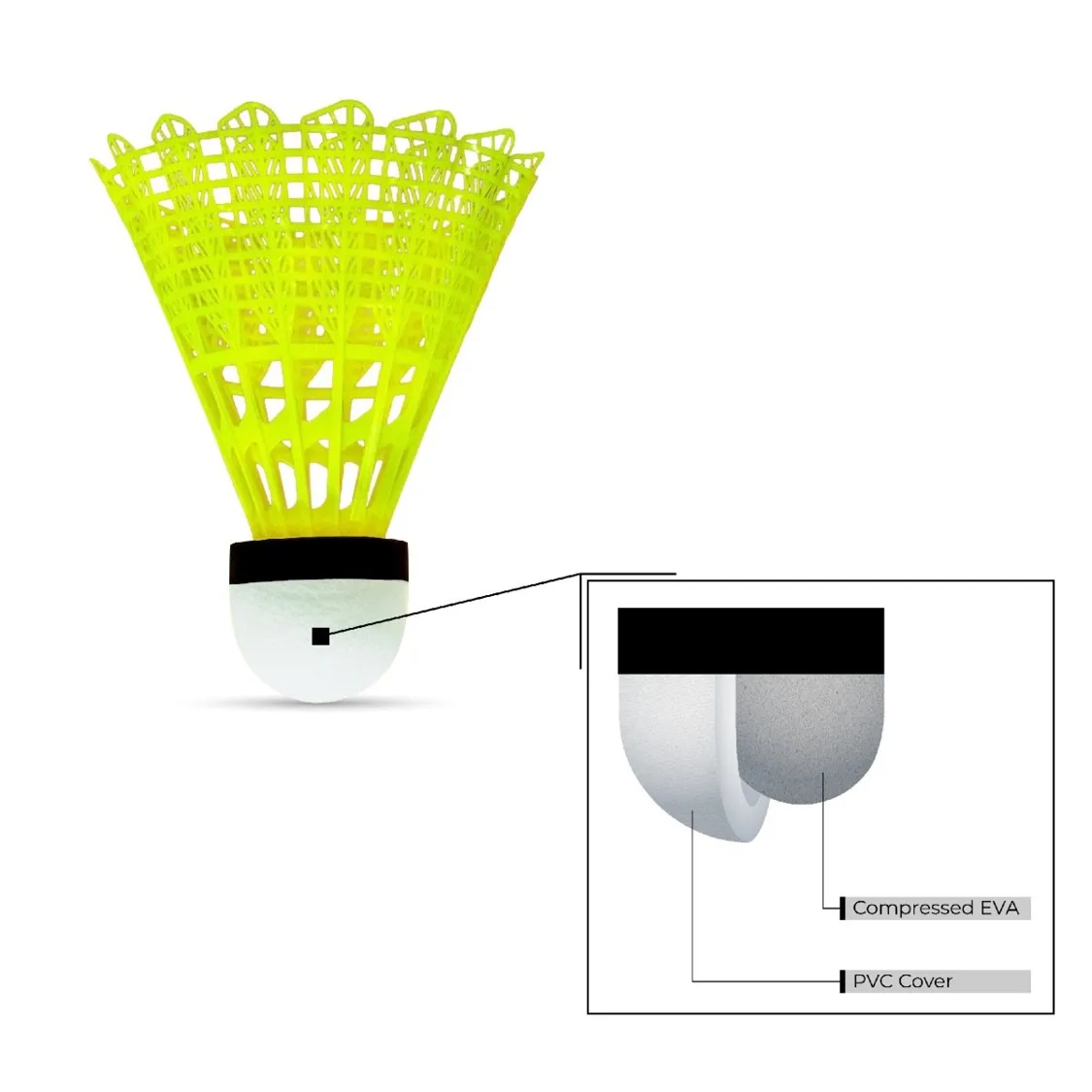 Li-Ning Bolt Neo Badminton Shuttle Cock