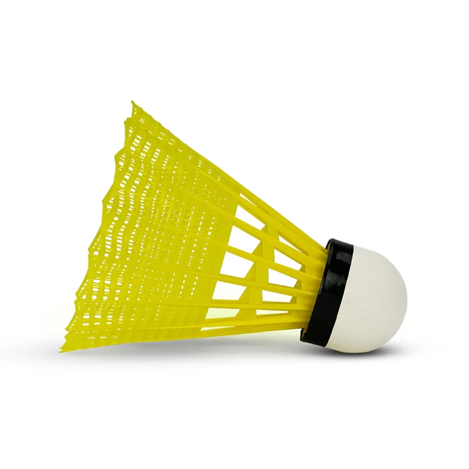 Li-Ning Future 9 Nylon Shuttlecock, Slow - Yellow (Green Cap)