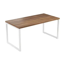 Loop Table Walnut/White