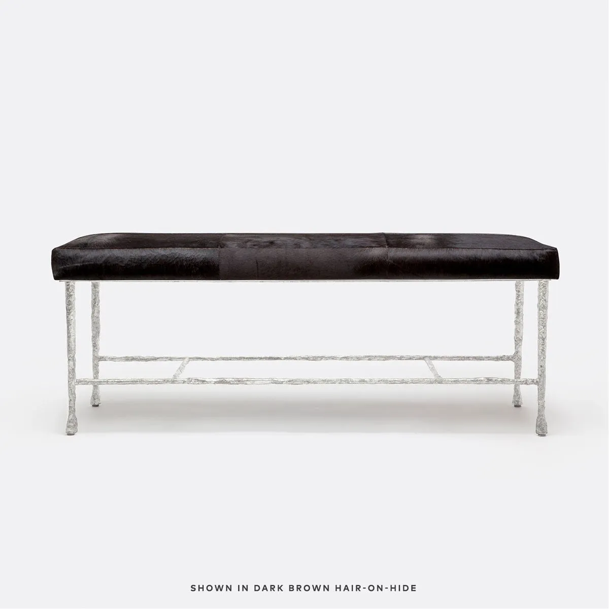 Made Goods Jovan Double Bench in Arno Fabric