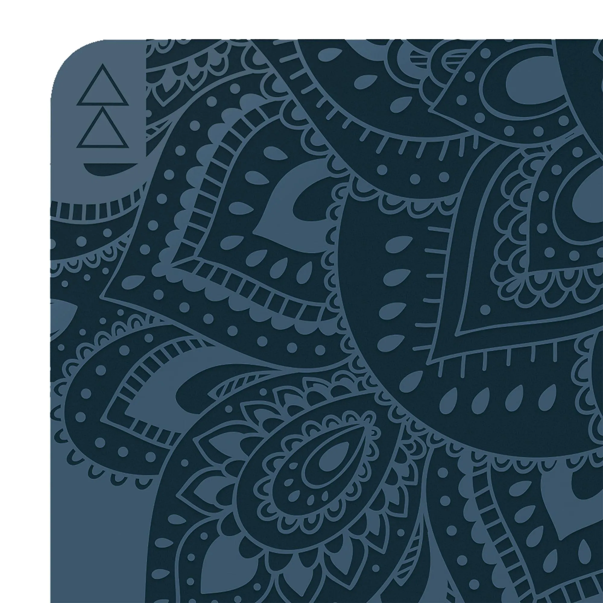 Mandala Teal Infinity Mat - 5 mm