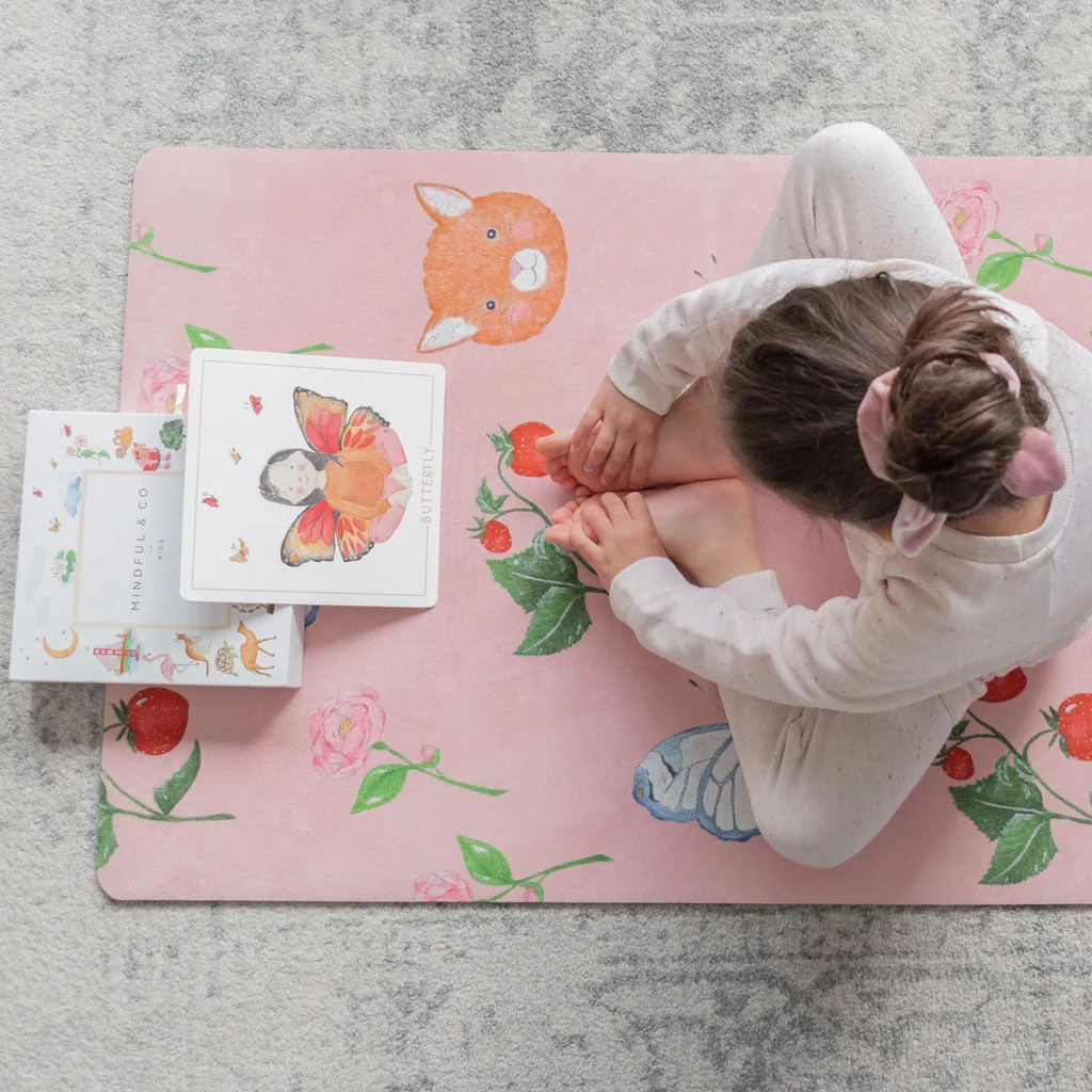 Mindful & Co Kids Printed Kids Yoga Mats – Sweet Print
