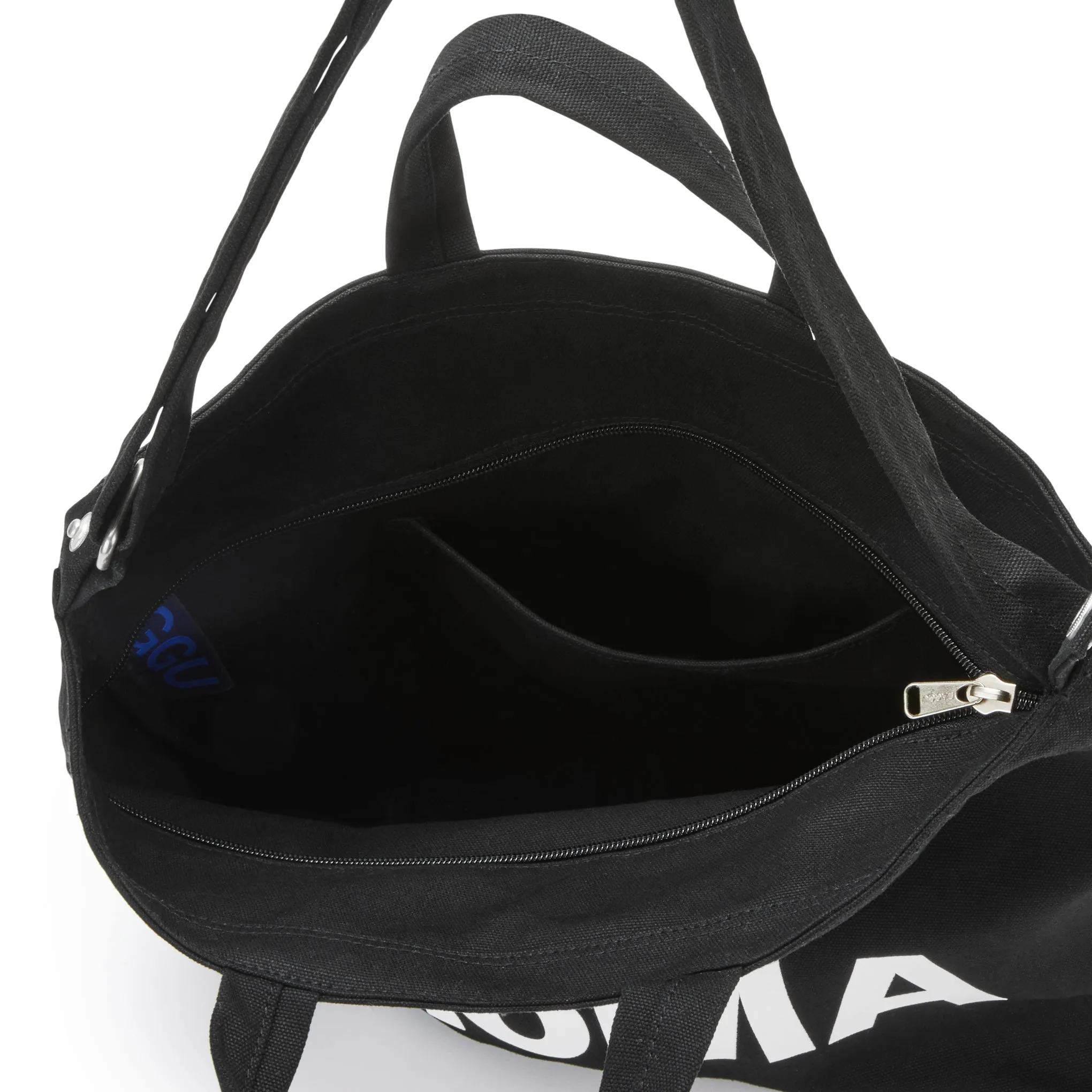 MoMA Baggu Recycled Cotton Horizontal Zip Duck Bag