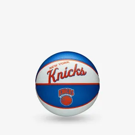 New York Knicks NBA Team Retro Mini Basketball - Size 3
