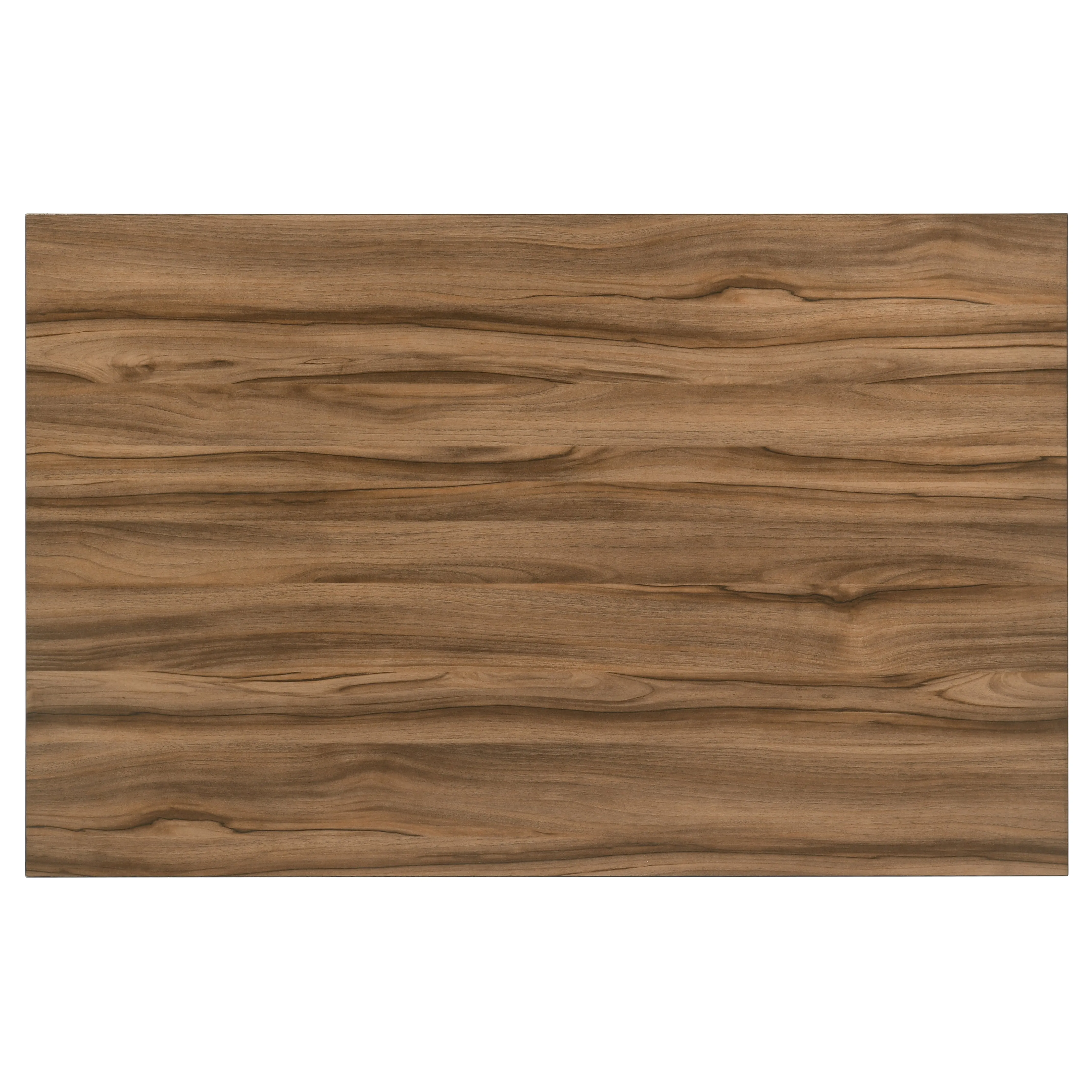 Oatfield Contemporary Black and Walnut 3-Piece Dining Table Set