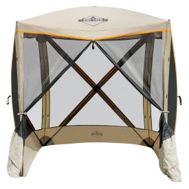 Portable 4-Sided Screen Gazebo with Carrying Bag