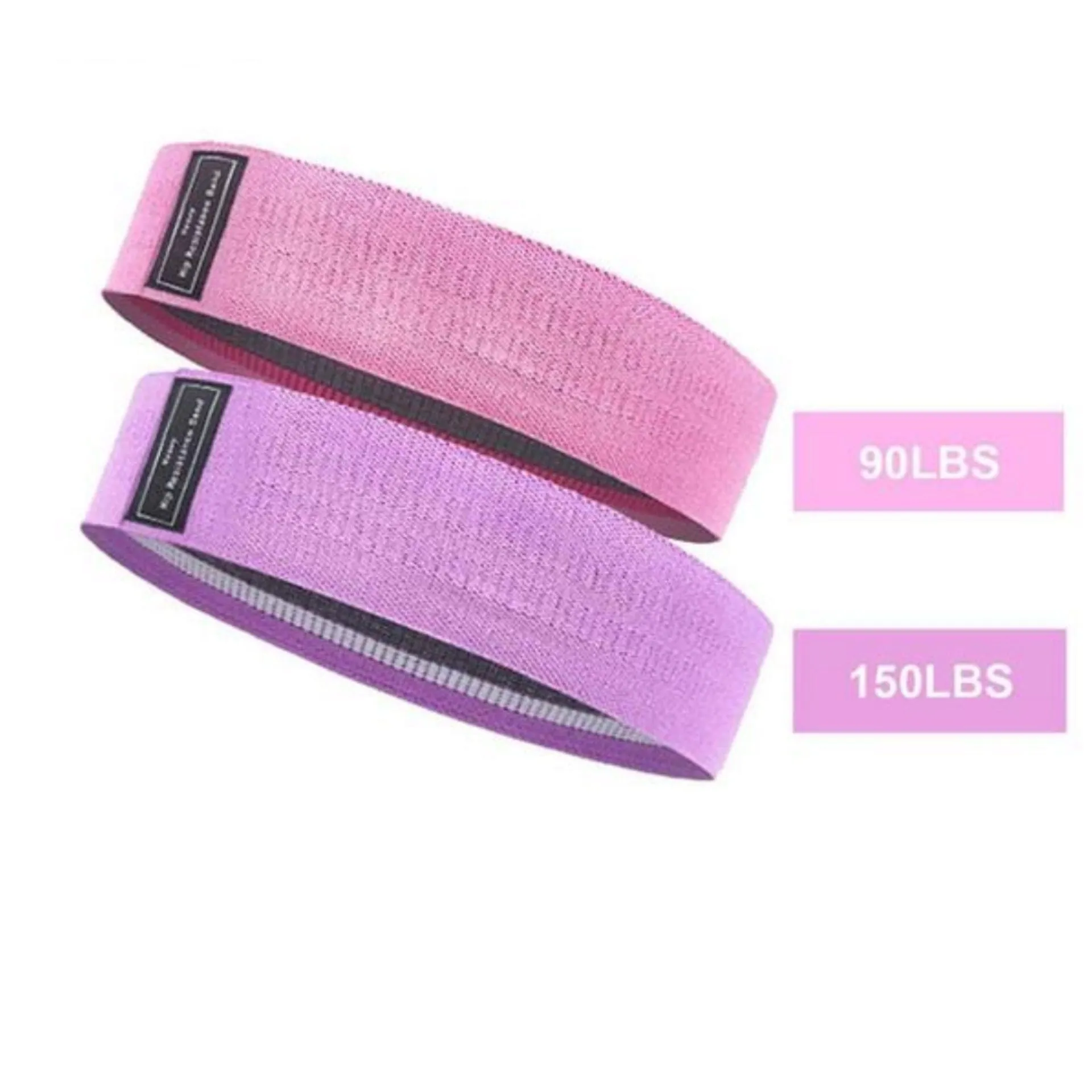 Pro - Fitness Resistance Bands Xtra-Wide - Free Carry bag