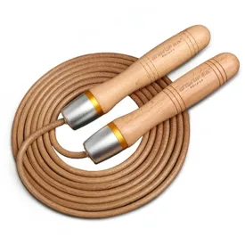 Professional Cowhide Leather Jump Rope