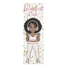 "Work it Out" Foam Yoga Mat