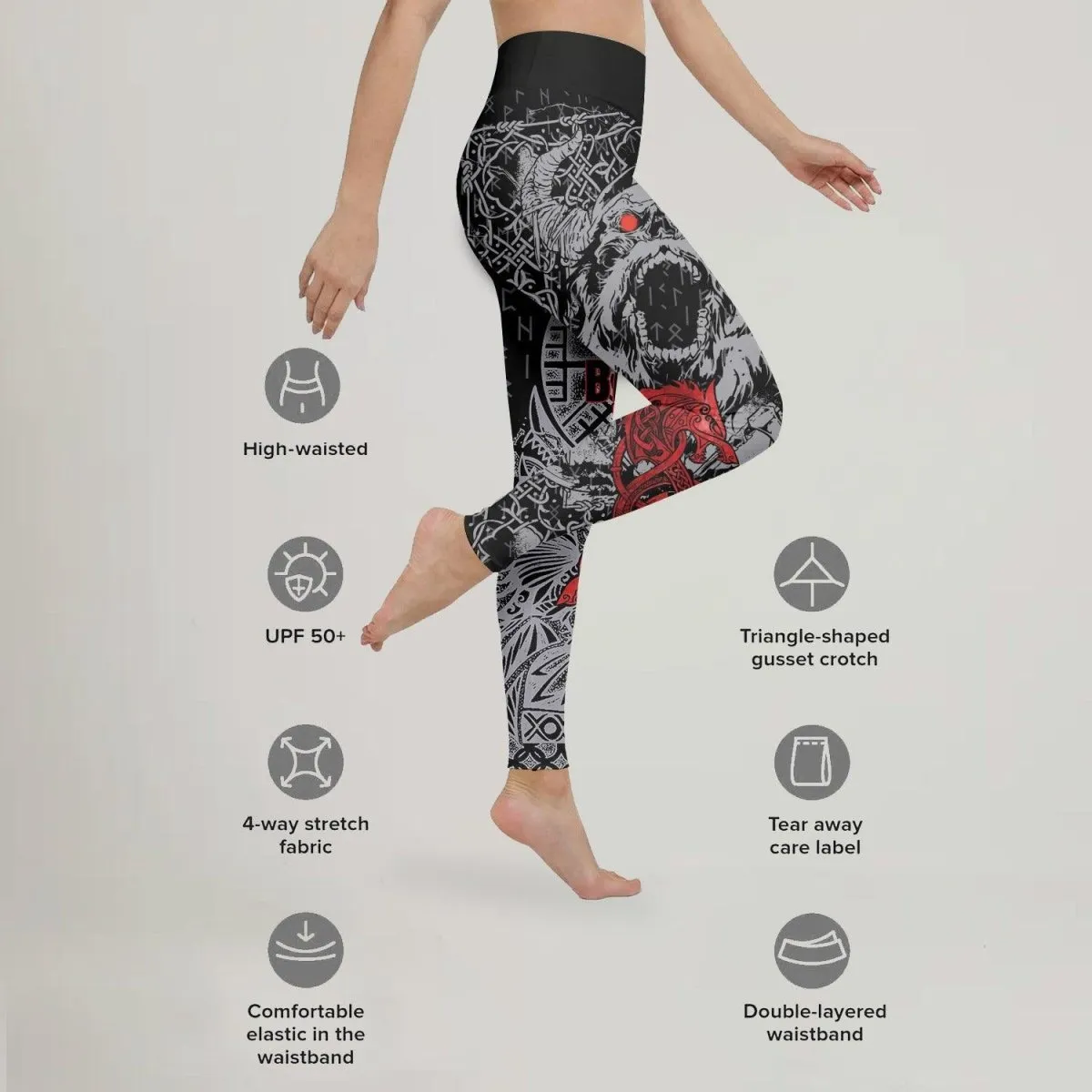 Rage Of Viking Berserker Leggings