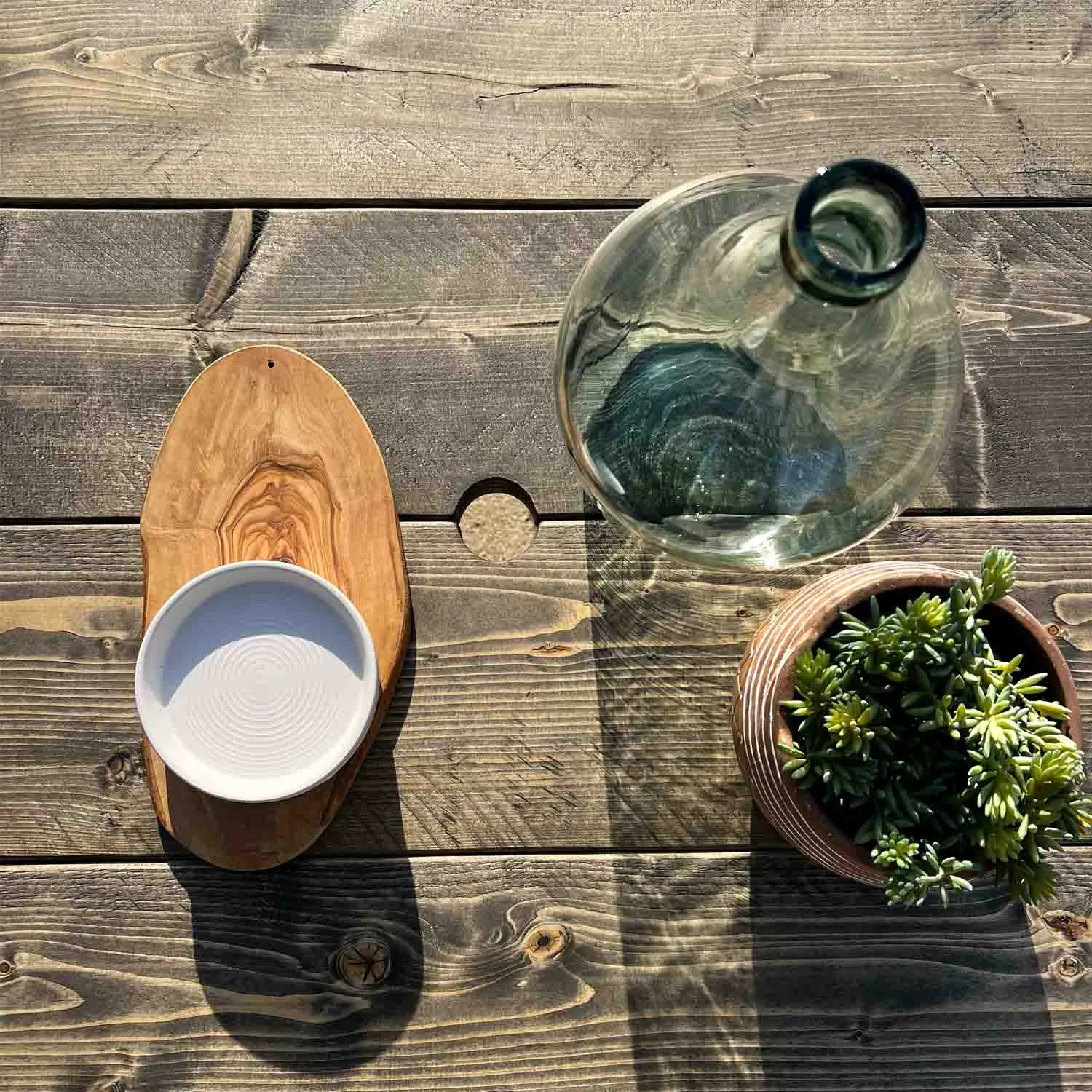 Rustic Garden Furniture Set | X Frame