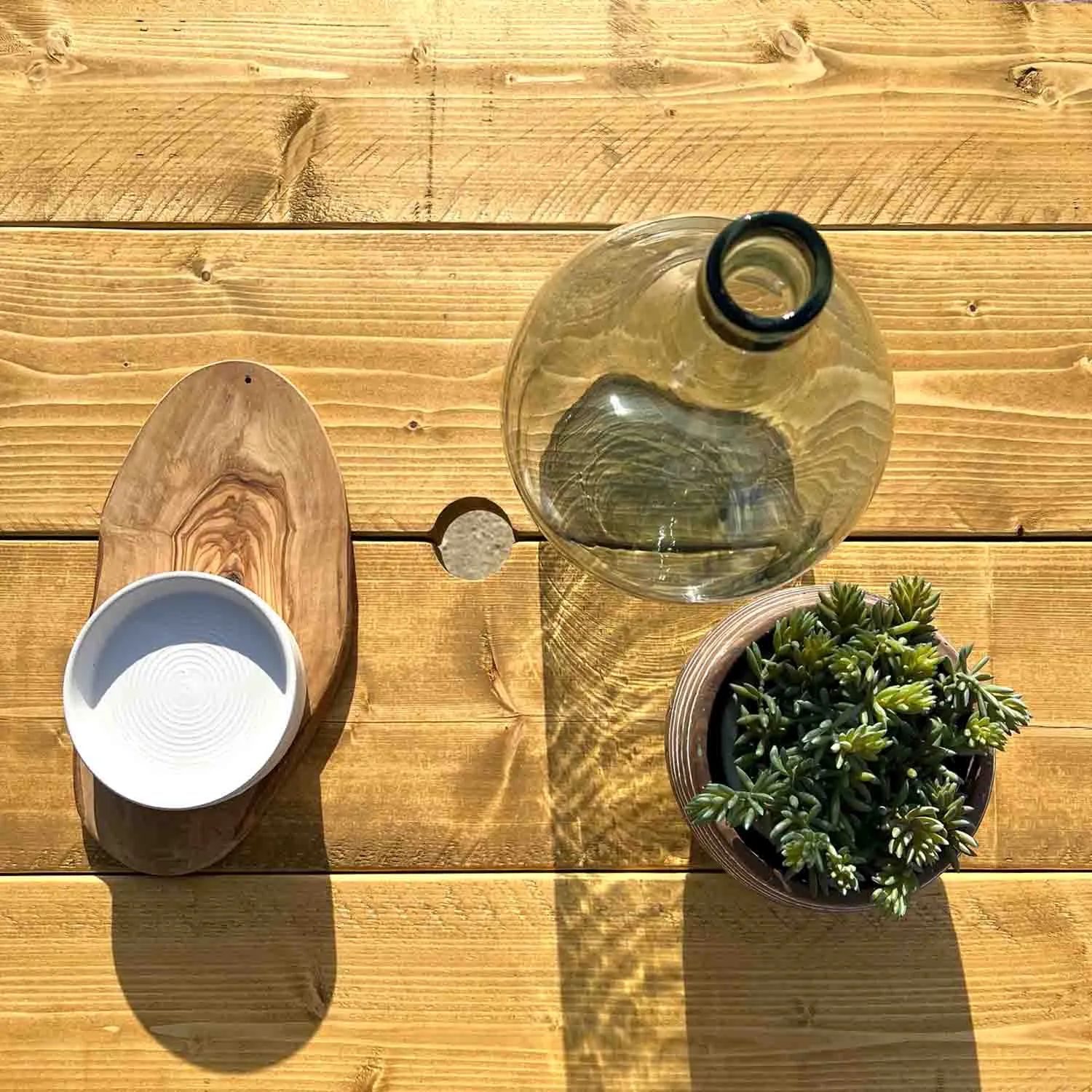 Rustic Garden Furniture Set | X Frame