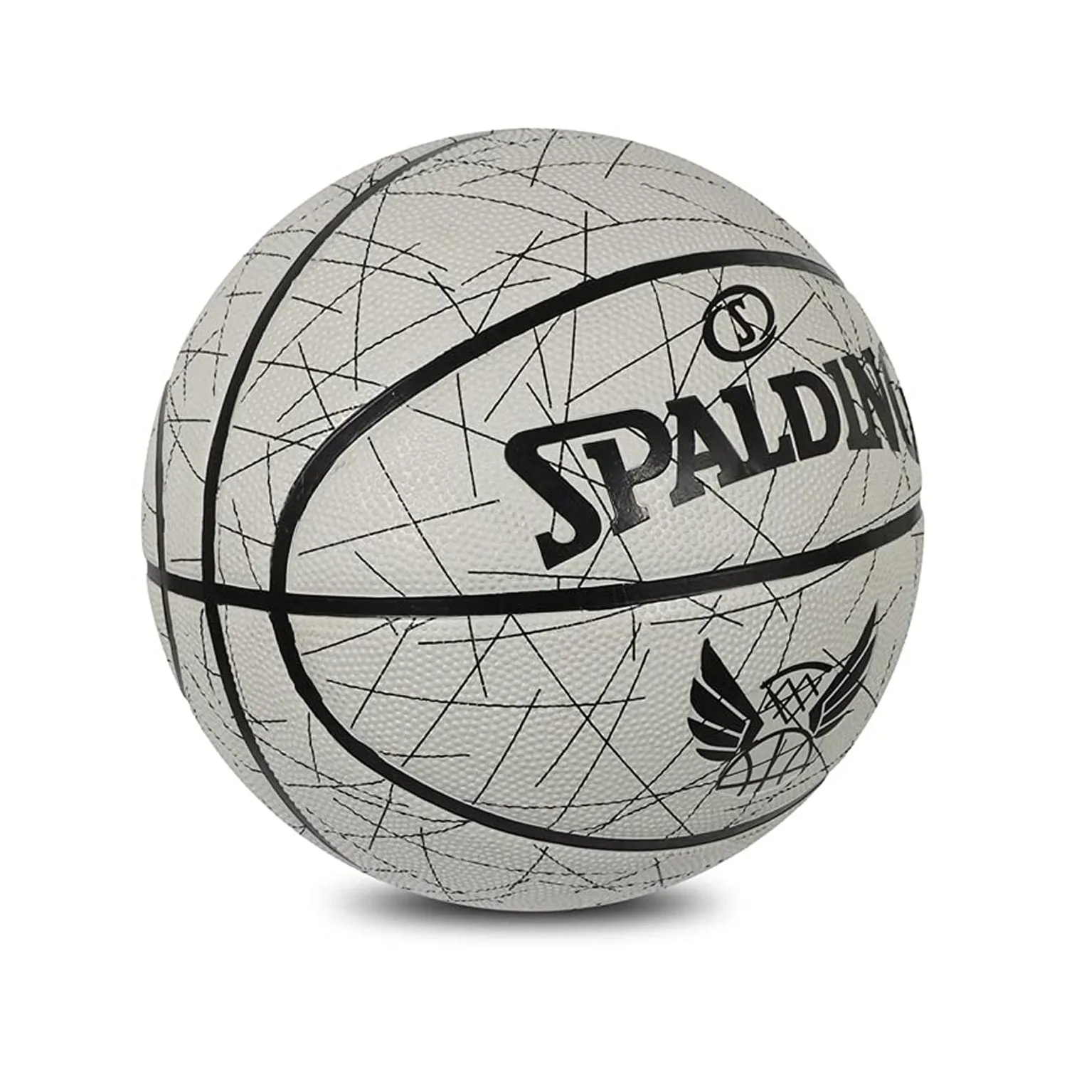 Spalding Flight Lines Basketball, Size 7 (Multi)