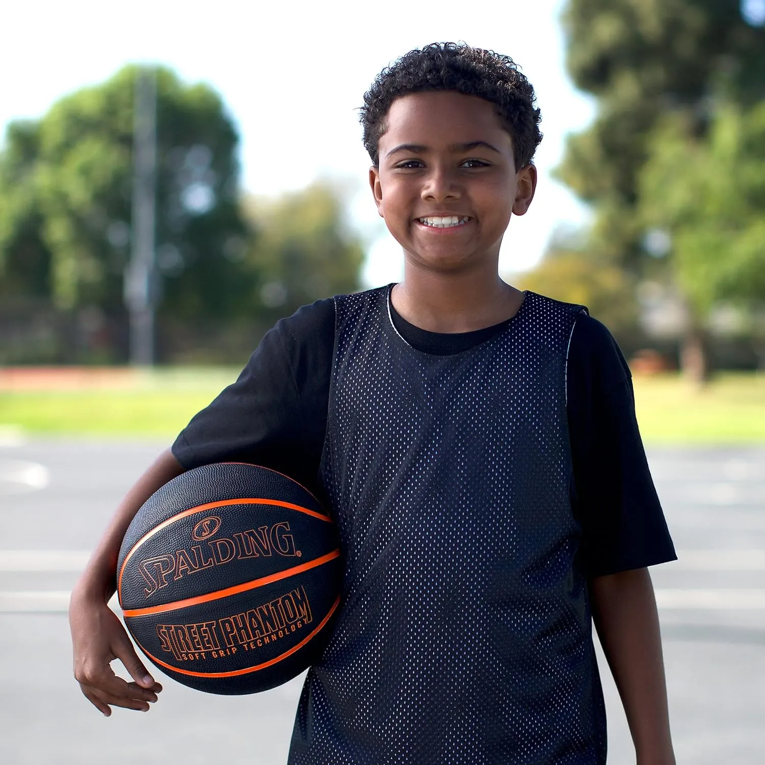 Spalding Street Phantom Rubber Basketball, Size 7