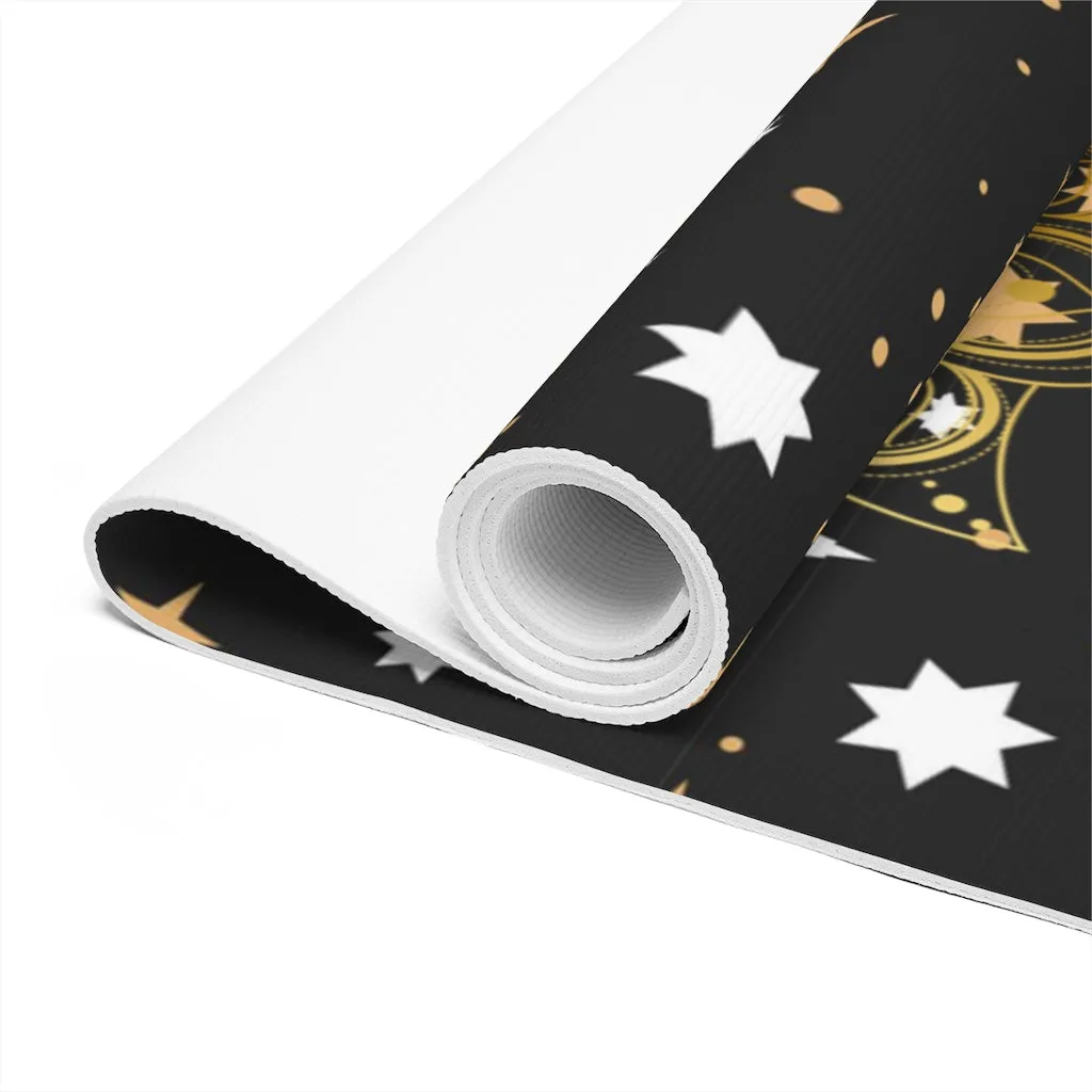 Star and Boho Style Foam Yoga Mat