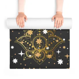 Star and Boho Style Foam Yoga Mat
