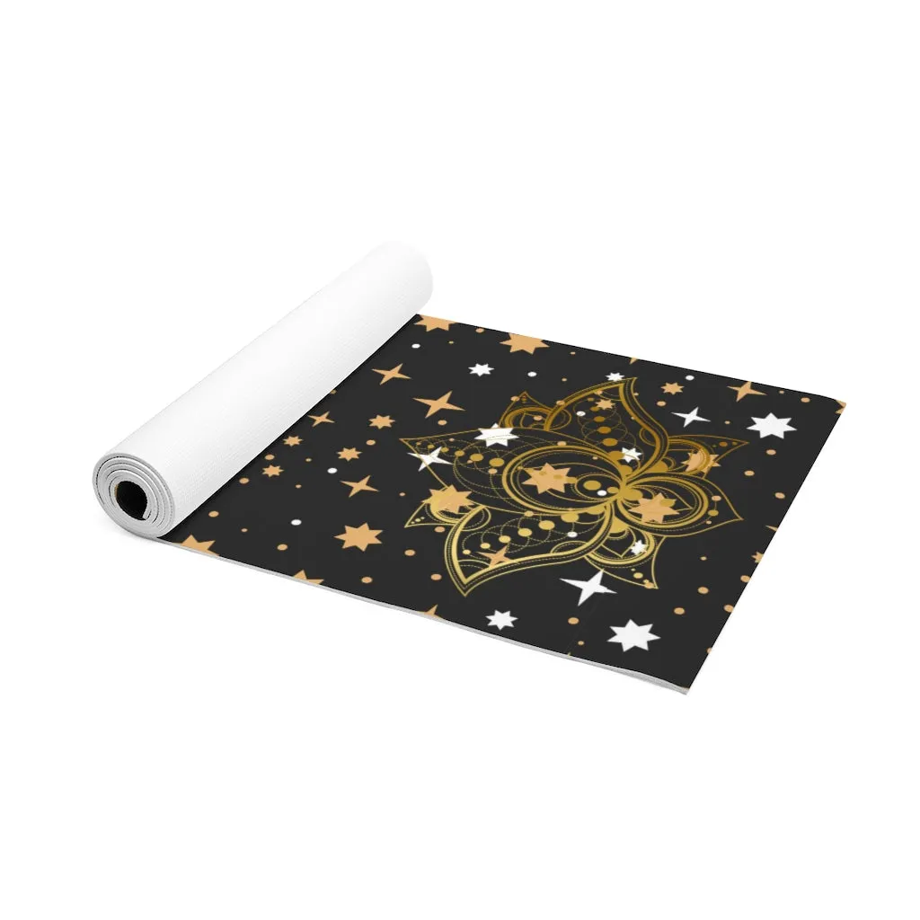 Star and Boho Style Foam Yoga Mat