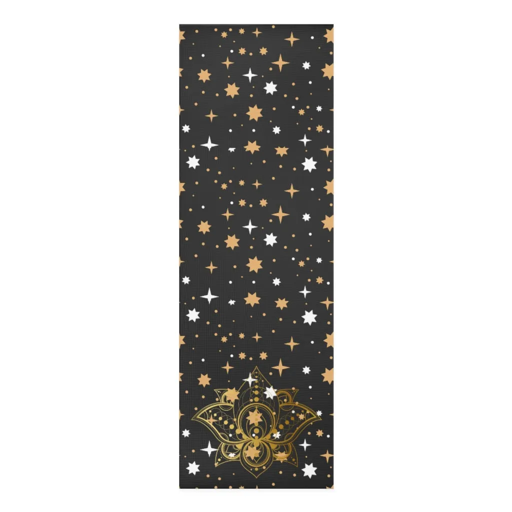 Star and Boho Style Foam Yoga Mat