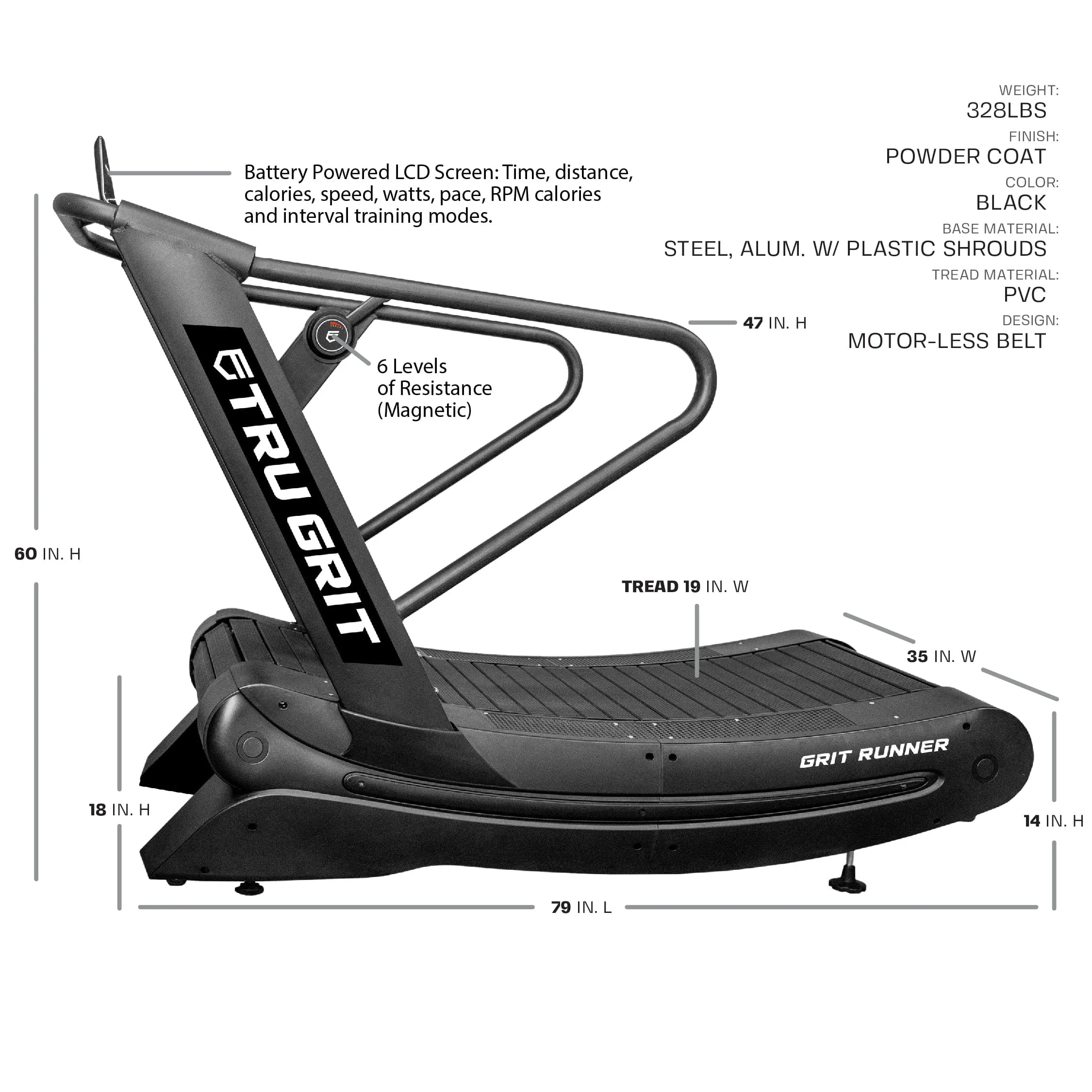 Tru Grit Fitness Grit Runner