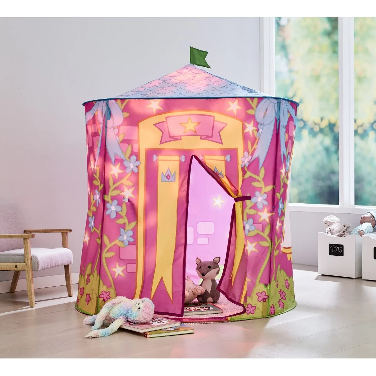 Twinkle Play Tents - Dragon Lair/Princess Palace Suitable for Ages 4  Years