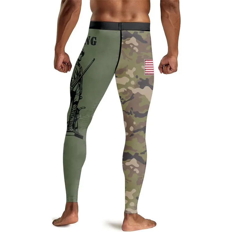 Utah ARNG Men's Compression Leggings