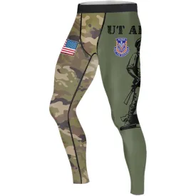 Utah ARNG Men's Compression Leggings