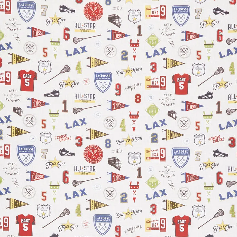 Varsity - Lacrosse Main Gray Yardage