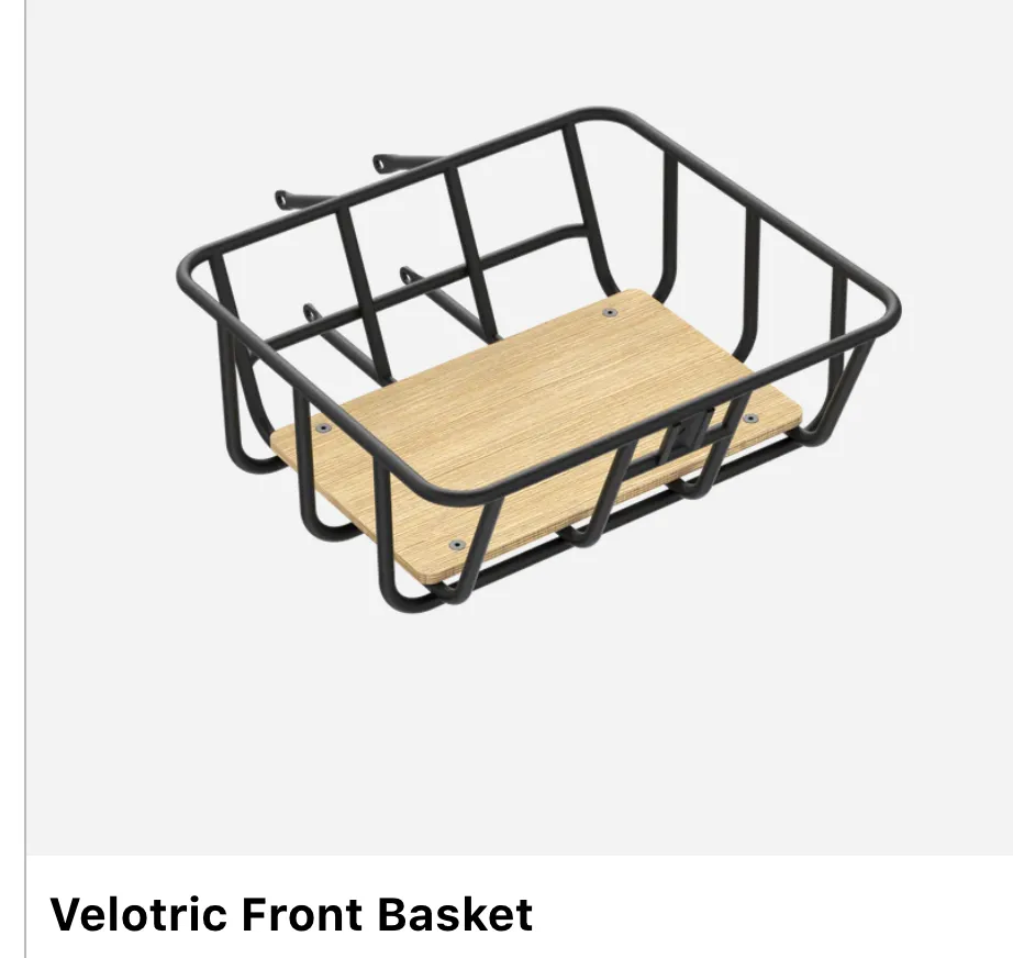 Velotric Packer 1 Step Thru Cargo Electric Bike