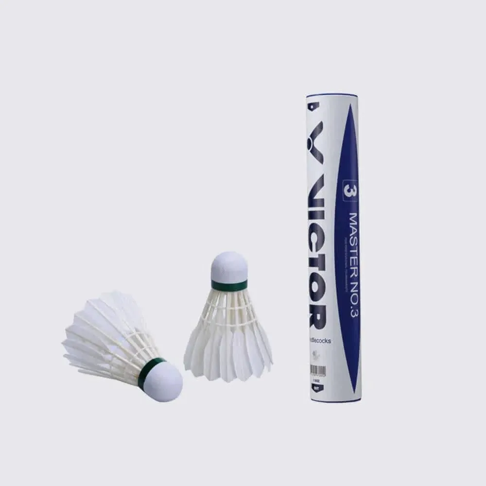 VICTOR Master NO.3 Feather Shuttlecock