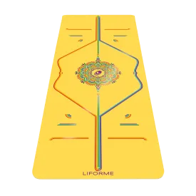 VNP Liforme Rainbow Yoga Mat Yellow Hope - Factory Second