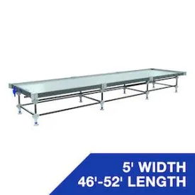 Wachsen 5' Rolling Bench 46'-52' Length