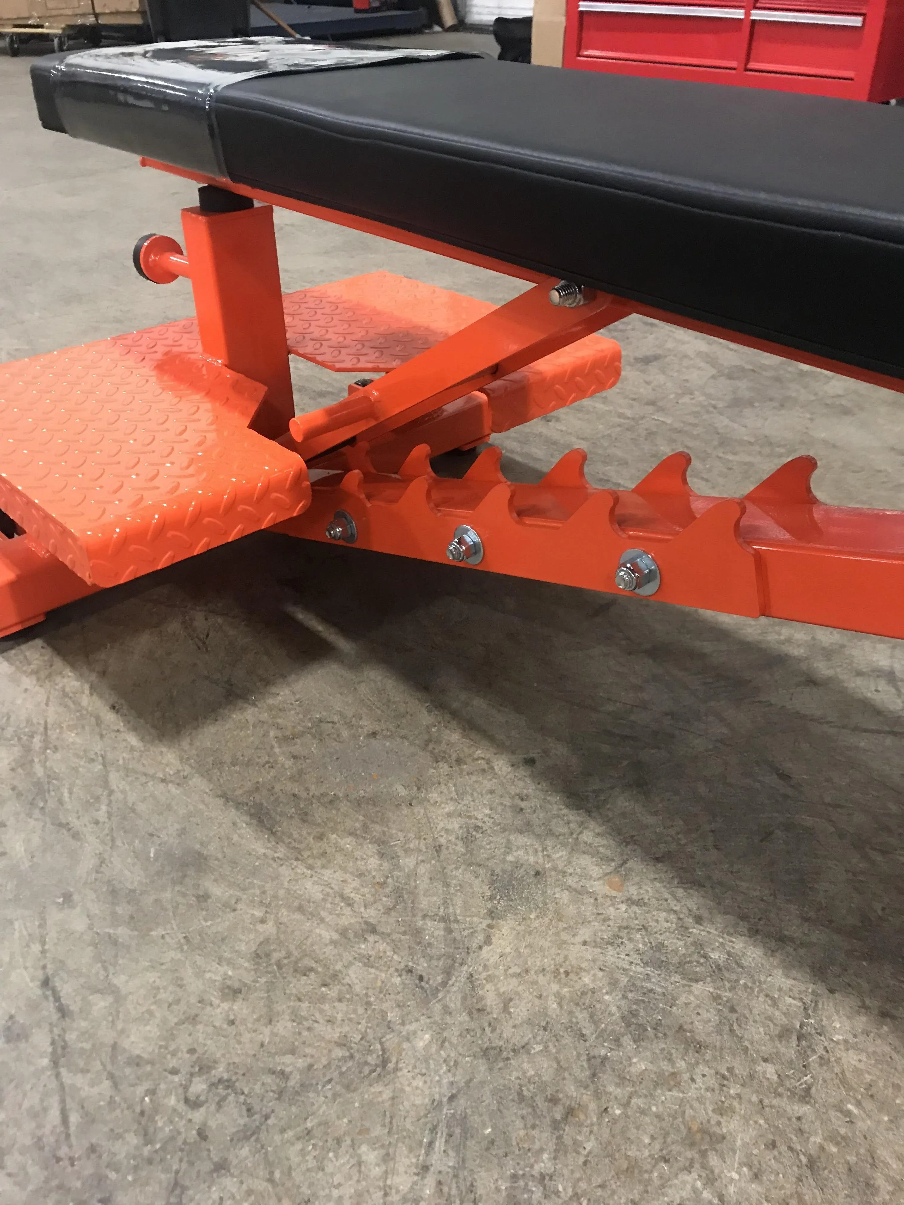 Wright Equipment Premium Adjustable Bench with Spot Platform