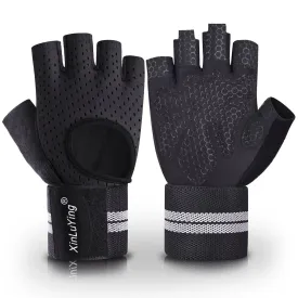 Xinluying Workout Gloves for Men Women - Gym Training Gloves for Fitness Exercise Weight Lifting Crossfit Bodybuilding