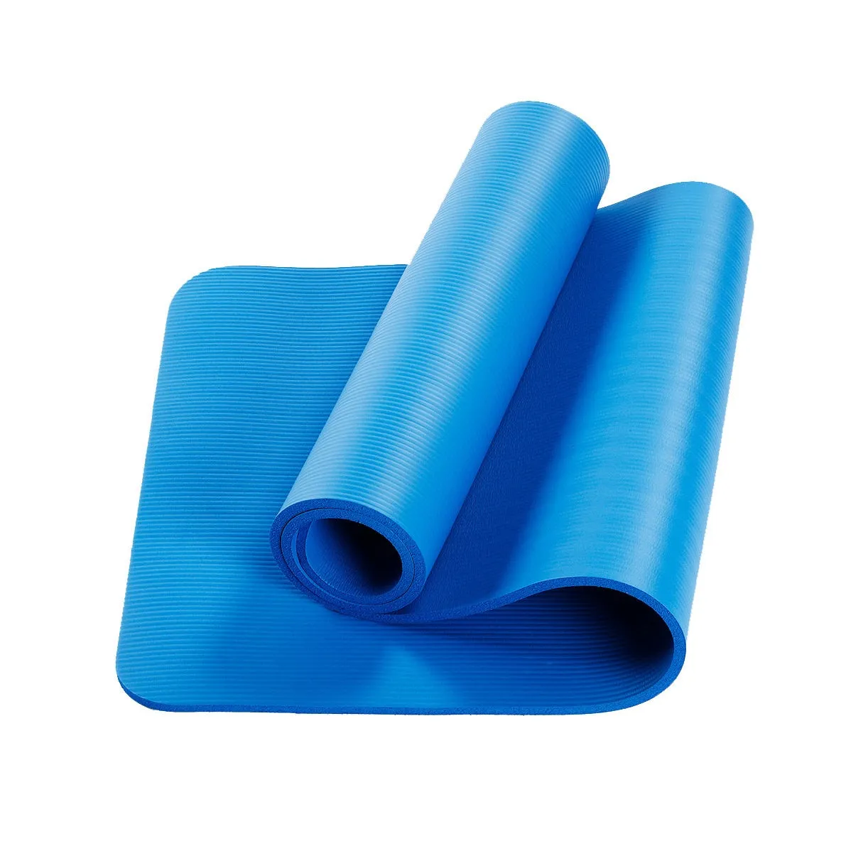 Yoga Mats In Black Purple Or Pink You Choose Thick Cushioned Fitness Mats Great For Cushioning Hard Gym Floors And For No Slipping 10mm Thickness