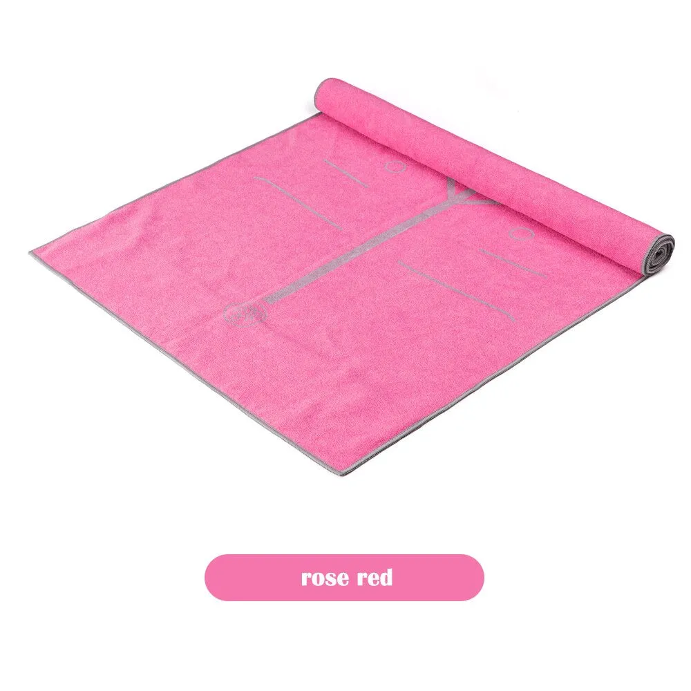 Yoga Non-slip Blanket Posture Line