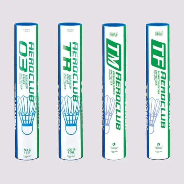 Yonex Aeroclub TR Feather Shuttlecocks