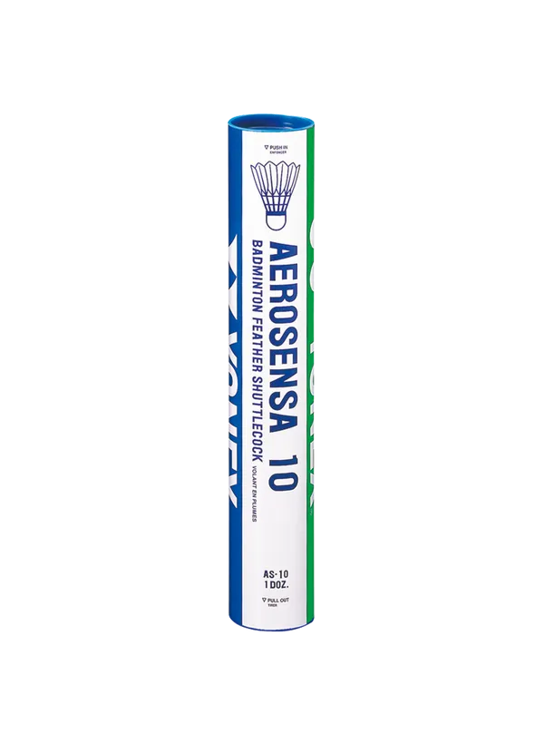 Yonex Badminton Feather Shuttle Aerosensa 10 (AS10) QTY 12