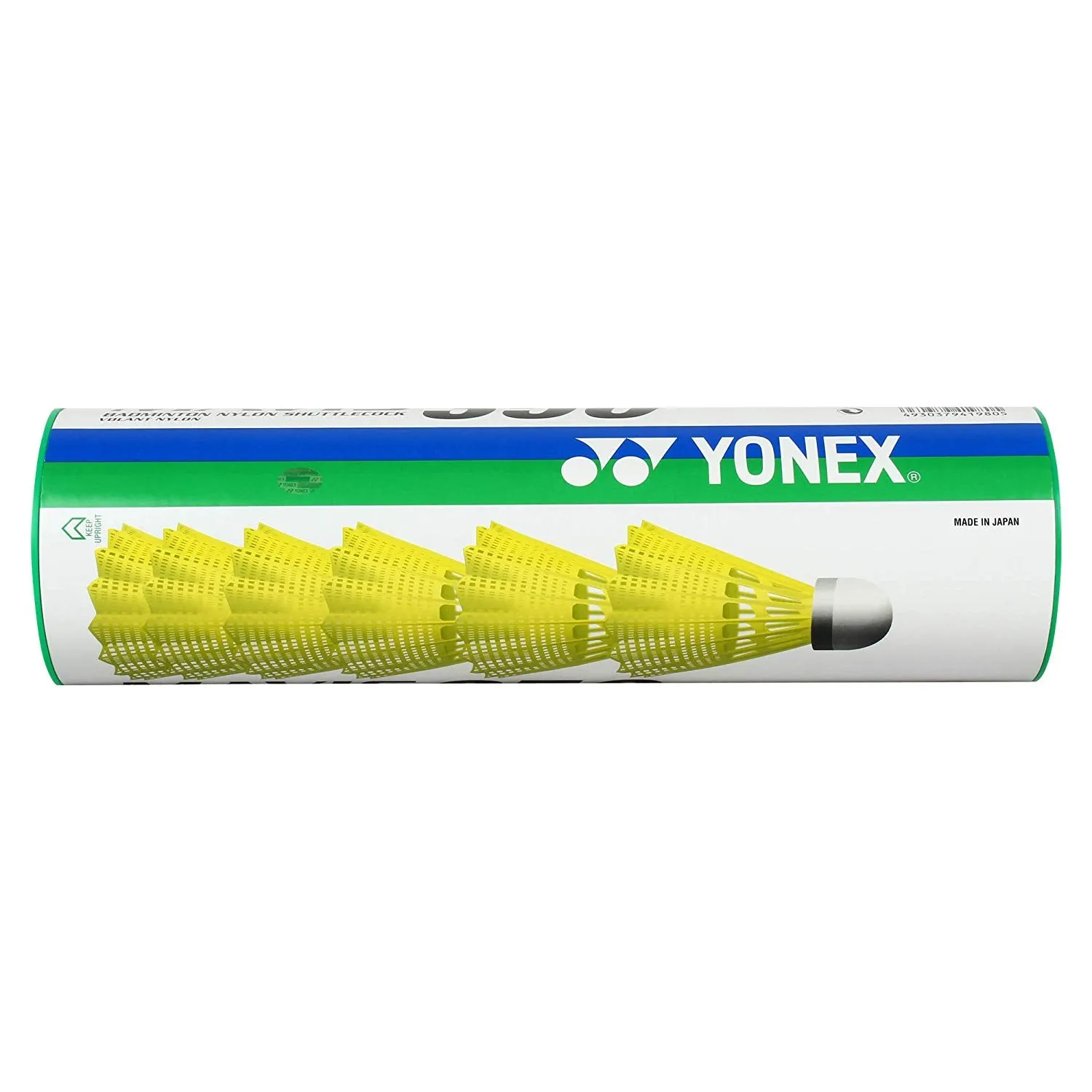 Yonex MAVIS 350 Green Cap Nylon Shuttlecock - 1 Can