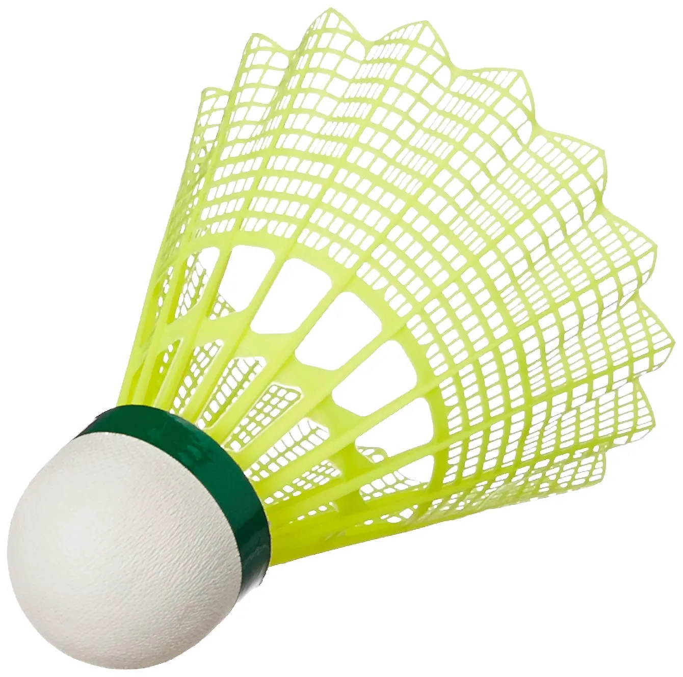 Yonex MAVIS 350 Green Cap Nylon Shuttlecock - 1 Can
