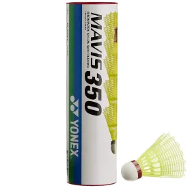 Yonex Mavis 350 Nylon Shuttlecock (Red Cap)