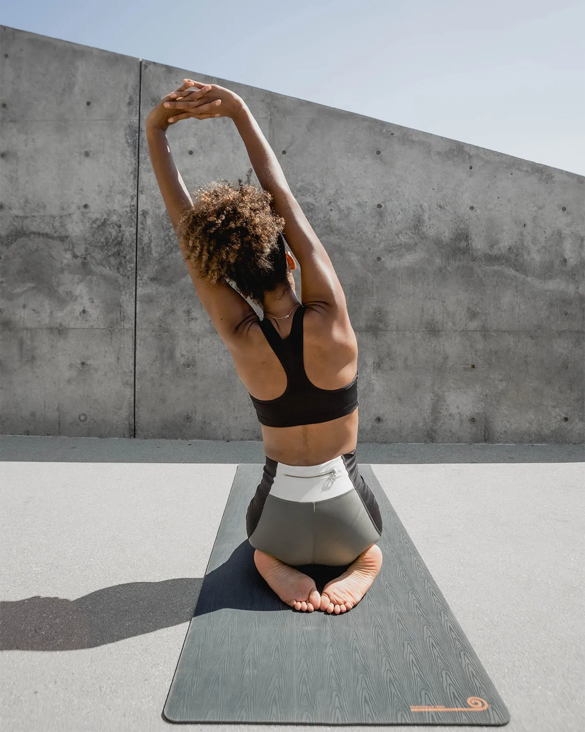 Yulex Natural Rubber Yoga Mat - Slate Grey